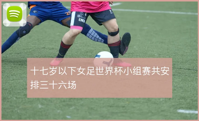十七岁以下女足世界杯小组赛共安排三十六场